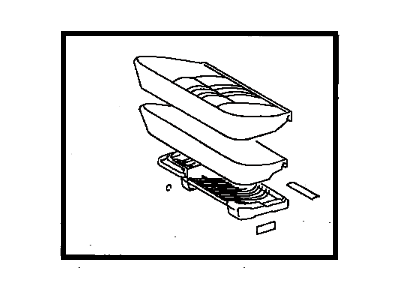 Toyota T100 Seat Cushion - 71420-34160-E0