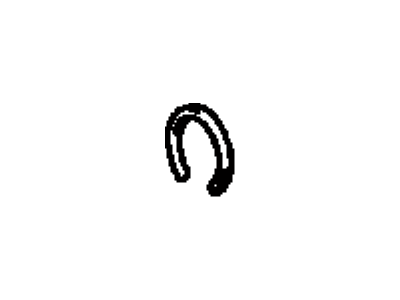 Toyota 90520-33007 Ring,  Shaft Snap (For Output Shaft Center Bearing)