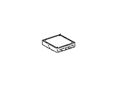 Toyota T100 Engine Control Module - 89661-0W050