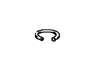 Toyota 90520-45009 Ring, Hole Snap (For Transfer Front Drive Shift Lever)