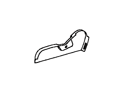 Toyota 71811-34030-B0 Track Cover