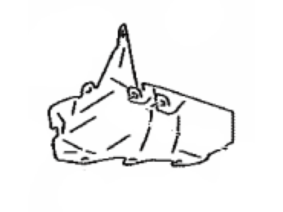 Scion SU003-01527 Seal,  Rear Bumper Side,  RH