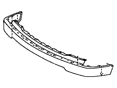 Toyota 52101-AD900 Bar,  Front Bumper