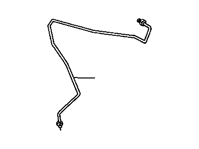 Toyota Tacoma Clutch Hose - 31481-04040