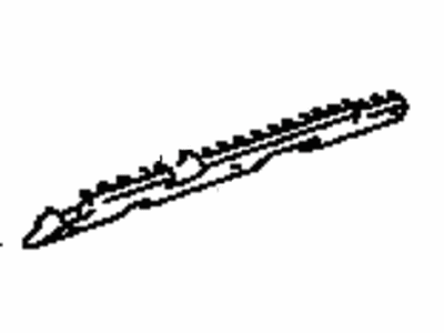 Toyota 66415-04060 Spacer, Side Rail, Rear Passenger Side