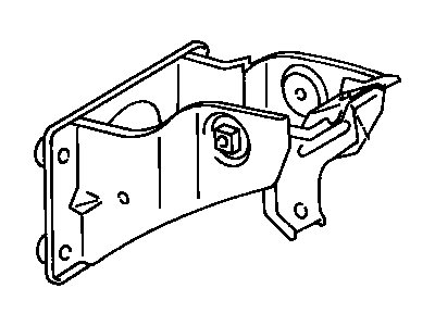 Toyota 55106-35090 Support Sub-Assembly, Brake Pedal