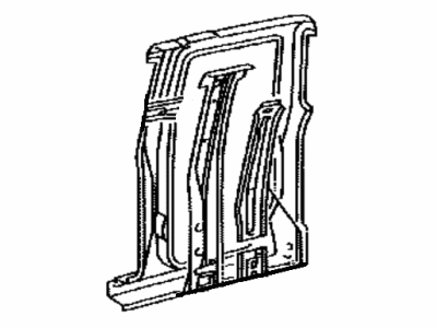 Toyota 61611-04010 Panel, Quarter, Passenger Side