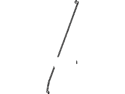 Toyota 53441-AD010 Support,  Hood