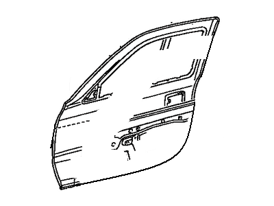 Toyota 67112-04060 Panel,  Front Door,  Outer LH