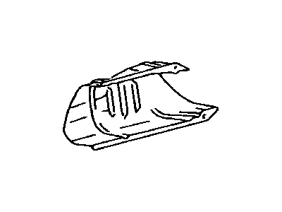 Toyota 17167-62050 Insulator, Exhaust Manifold Heat