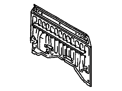 Toyota 64101-34010 Back Panel