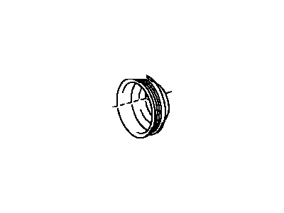 Toyota 44319-34010 Pulley,  Vane Pump Drive