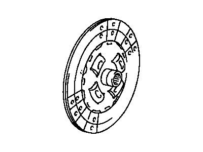Toyota 31250-35352-84 Disc