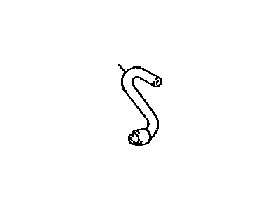 Toyota 23826-75070 Hose, Fuel Vapor Feed