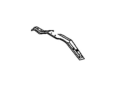 57652-04040 Toyota Member, Rear Floor Cross Illustration 1 of 1