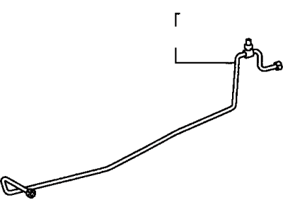 Toyota 88716-04110 Pipe,  Cooler Refrigerant Liquid,  E