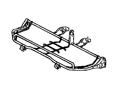 71460-1B490-04 Toyota Cushion Assembly, Rear Seat (For Bench Type) Illustration 1 of 1