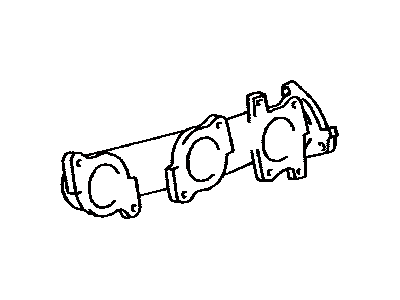 Toyota 17141-62100 Manifold,  Exhaust