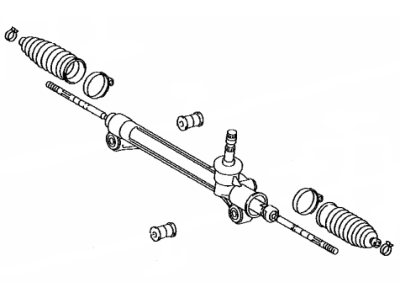 Toyota 45510-0T010 Gear Assy,  Steering