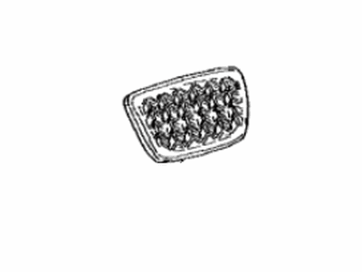 Toyota 47121-48010 Pad,  Brake Pedal