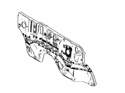 Toyota 55101-42550 Panel Sub-Assembly, Dash