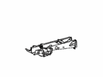 Toyota 57603-42040 Member Sub-Assembly, Rear Floor Side, Rear Passenger Side