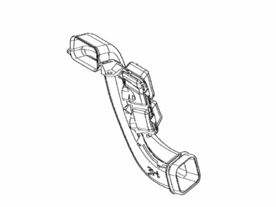 Toyota 17750-25040 Inlet Assembly, Air Cleaner