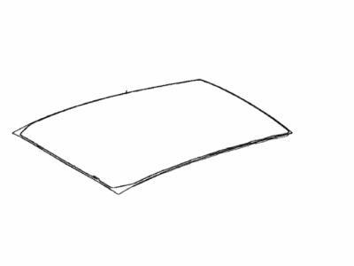 Toyota 63201-48902 Glass Sub-Assy,  Roof Window,  No.1