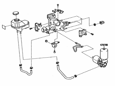 2022 Toyota Venza Brake Master Cylinder - 47050-48101