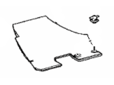 Toyota 55215-47060 Pad, Dash Panel Insulator