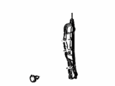 Toyota 53828-47040 Protector,  Front Fender Side Panel,  LH