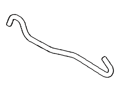 Toyota 16264-37050 Hose,  Water By-Pass,  NO.2