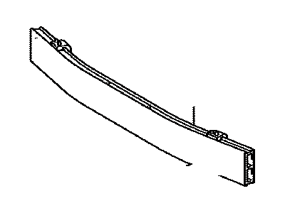 Toyota 52021-47011 Reinforcement Sub-Assy,  Front Bumper