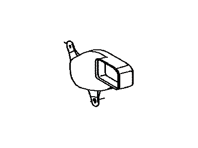 Toyota G92D5-47010 Duct,  Hybrid Battery Intake,  NO.5