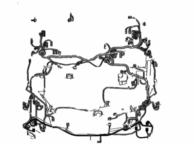 Toyota 82111-47510 Wire,  Engine Room Main