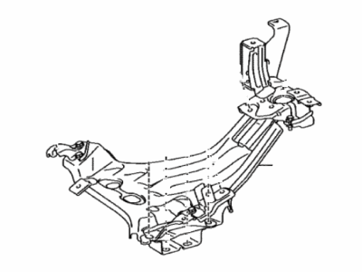 Toyota G9110-47020 Bracket,  Inverter Tray