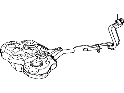 Toyota 77001-47140 Tank Assembly, Fuel