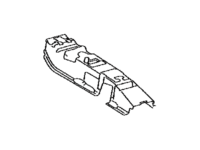 Toyota 58621-47020 Silencer,  Center Console,  NO.1