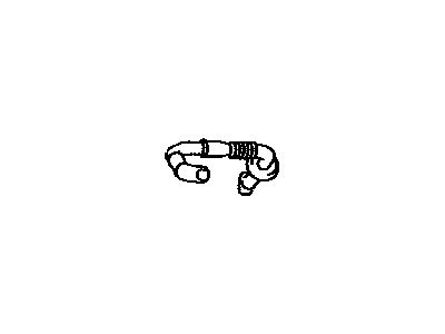 88539-12200 Toyota Hose, Cooler Unit Drain Illustration 1 of 1