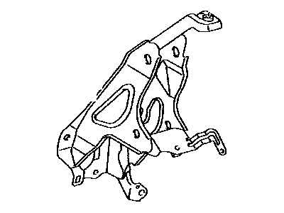 Toyota 55107-52150 Support Sub-Assembly, Clutch Pedal