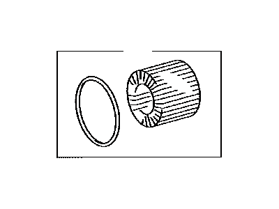 Toyota 04152-37010 Element Kit,  Oil Filter