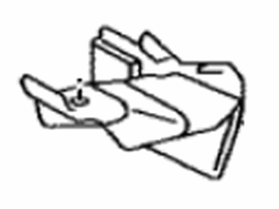 Scion 65632-52090 Plate,  Rear Wheel House,  Front LH