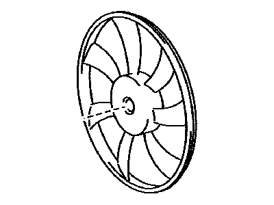 Toyota Starlet Fan Blade - 16361-13010