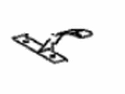 Toyota 71068-52010 Plate Sub-Assembly, Rear Seat Leg, Driver Side