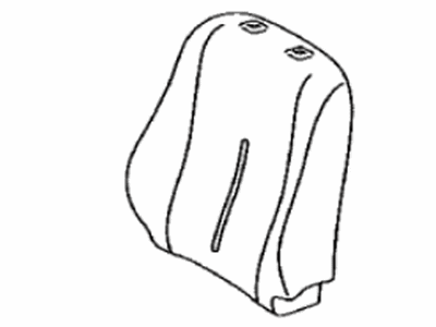 Scion 71568-52P20-B0 Pad,  Front Seat Back W/Cover,  LH