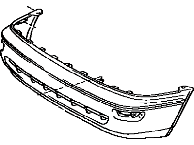 Toyota 52119-1E902 Cover,  Front Bumper