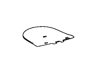 Toyota 64770-12161 Spare Cover