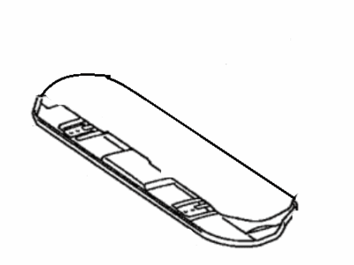 Toyota 71201-13150 Panel Sub-Assembly, Rear Seat Cushion