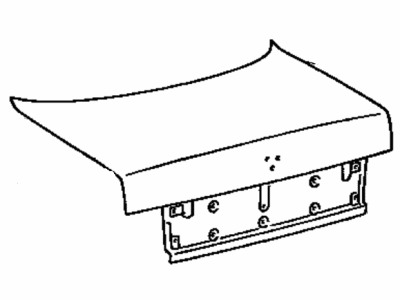 Toyota 64401-1A510 Panel Sub-Assy,  Luggage Compartment Door