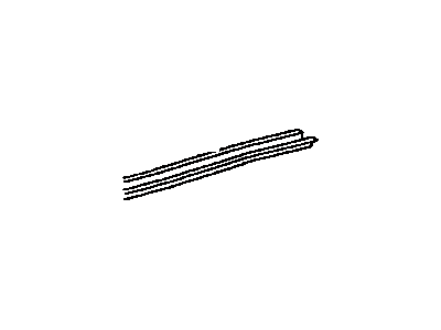 Toyota 57418-12060 Reinforcement, Front Floor Under, Driver Side